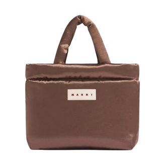 Marni Tassen, Dames, Bruin, ONE Size, Tote Bag