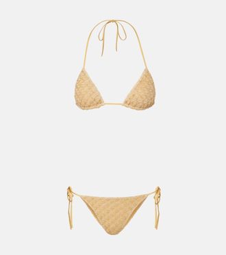 Missoni Bikini de lam&eacute; en zigzag