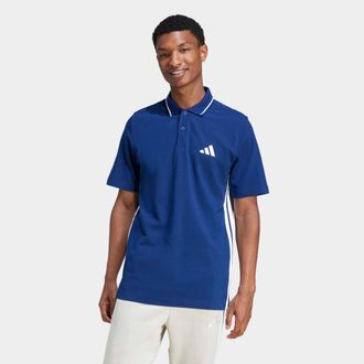 adidas Poloshirt ADIDAS SPORTSWEAR M 3S PQ PS, Herren, Gr. XXL, blau (dunkelblau, wei&szlig;), Obermaterial: 100% Baumwolle, Shirts Poloshirt