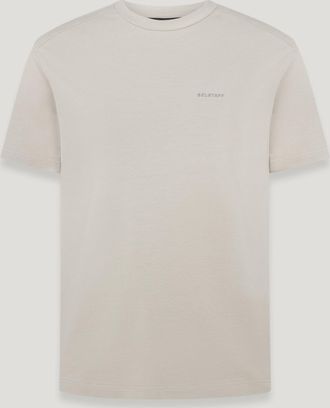 Belstaff Alloy T-shirt Mens Cotton Jersey Cement Grey Size 2XL