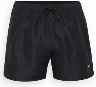 Emporio Armani Gold Label Boxer Zwemshorts - Heren - Strandmode - Zwart - XL - Polyester - Badmode