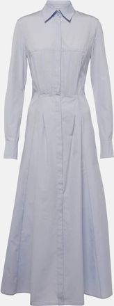 Gabriela Hearst Eugene cotton shirt dress