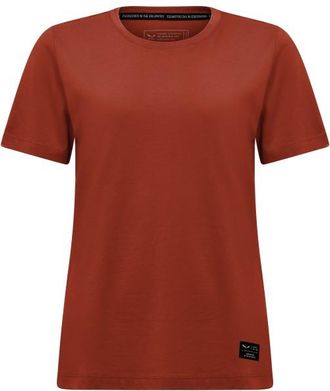 Salewa Eagle Logo Patch T-Shirt T-Shirt für Damen | rot