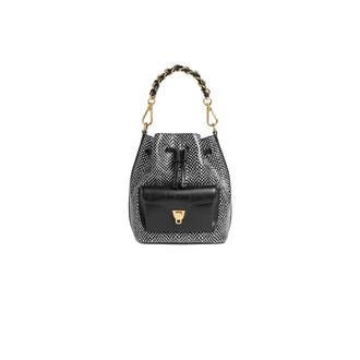Coccinelle Elaphe Handtas - Dames - Schoudertassen - Zwart - ONE Size - Katoen - Tassen