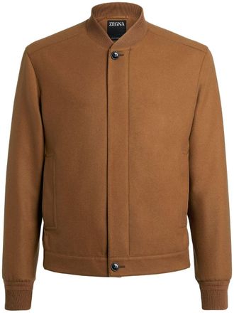 Ermenegildo Zegna Bomber Elements Oasi - Marrone