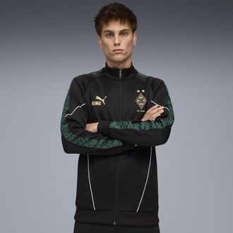 Puma Giacca Borussia M&ouml;nchengladbach KING Anthem da uomo, Abbigliamento, Nero, XS
