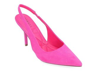 Journee Collection Tru Comfort Foam Elenney Pumps High Womens Heels Fuchsia : 9.5 M, Faux Leather