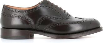 Churchs Burwood Oxford - Heren - Nette schoenen - Bruin - 41 1/2 EU - Leer - Schoenen