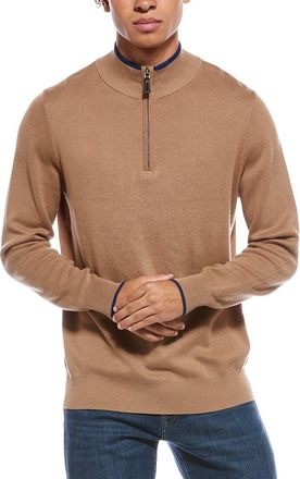 Tailorbyrd Tailorbyrd Fine Knit 1/4-Zip Sweater