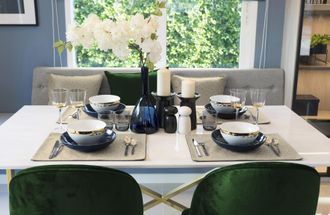 Adam Platzset »Urban Cactus« GOTS organic,zertifiziert durch CERES 0242