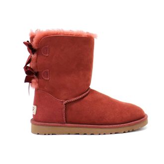 UGG Womens Bailey Bow Boots In Redwood