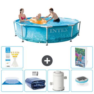 Intex Piscina Con Estructura Redonda - 305x76 Cm - 7-piezas S98