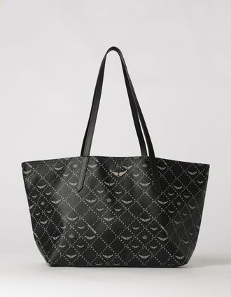Zadig&Voltaire Borsa Z Shopper Monogram in cotone spalmato
