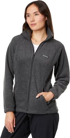 Columbia Benton Springstm Full Zip Womens Jacket Charcoal Heather : XS, Fleece/Polyester
