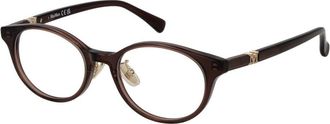 Max Mara Brown Acetate Glasses Womens (Frames)
