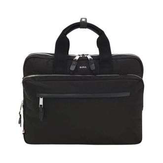 HUGO BOSS Highway Doc Case - Heren - Tassen - Zwart - Maat: ONE Size Zijde