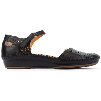 Pikolinos Vallarta Sandal - Dames - Ballerinas - Zwart - 36 EU - Leer - Schoenen