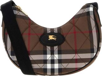 Burberry Brown Horseshoe Small Crossbody Bag