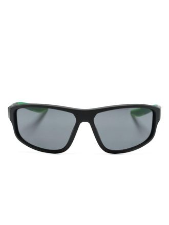 Nike Brazel Fuel rectangle-frame sunglasses - unisex - Acetate - One Size - Black