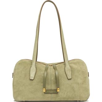 Gianni Chiarini Aryna Suede Satchel Bag in Light Green at Nordstrom