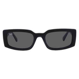Ray-Ban Kiliane Bio Based Dark Grey Rectangular Unisex Sunglasses RB4395 667787 54