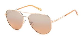 Fossil FOS 3134/G/S AU2/G4 Womens Sunglasses Gold Size 57