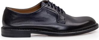Doucal's Brown Leather Lace-up Shoes