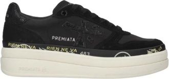 Premiata Micol 8567 - Dames - Sneakers - Zwart - 40 EU - Schoenen