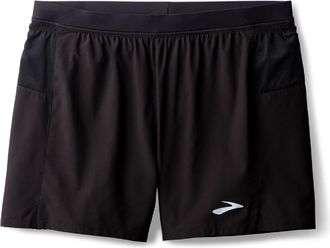 Brooks Mens Journey 5 Shorts Black XXL