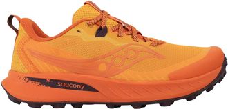 Saucony Peregrine 15 Mens Orange Running Shoes - Size UK 8