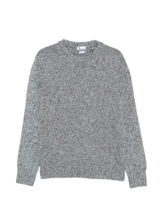 Doppiaa Marl-Knit Crew-Neck Sweater