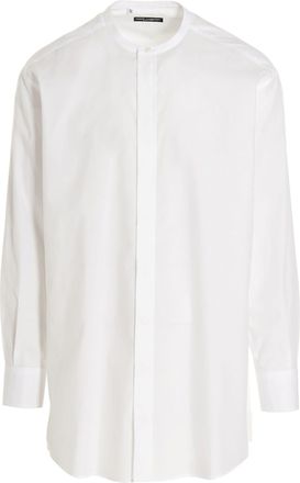 Dolce & Gabbana Band Collar Plain Long Shirt