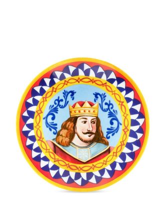 Dolce & Gabbana set of two dessert plates - unisex - Porcelain - One Size - Blue