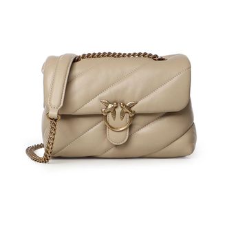 Pinko Cross Body Bags - Dames - Schoudertassen - Beige - ONE Size - Tassen