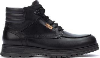 Pikolinos Zamora Veterboot - Heren - Veterlaarzen - Zwart - 41 EU - Leer - Schoenen