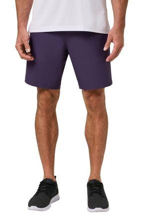 Travis Mathew Wanderlust Chino 9-Inch Shorts in Purple Velvet at Nordstrom, Size 35