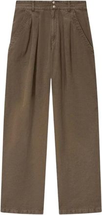 Isabel Marant Isabel Marant, Wide Trousers, female, Brown, Size: M Nadine Pants