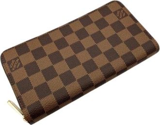 Louis Vuitton Pre-owned Wallets, female, Brown, Size: ONE SIZE Pre-owned Vintage Canvas Wallet