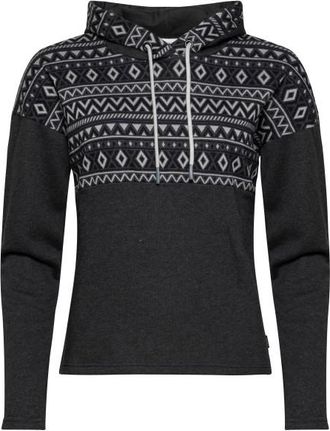 Chillaz Wallis Ornament Hoodie f&uuml;r Damen | schwarz