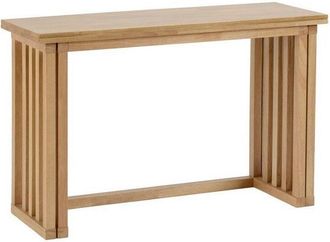 Seconique Seconique - Richmond Foldaway Dining Table - L80 x W120 x H77 cm - Oak Varnish
