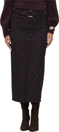 Aaiko Beliane CO 577 - Dames - Rokken - Blauw - Maat: L Katoen