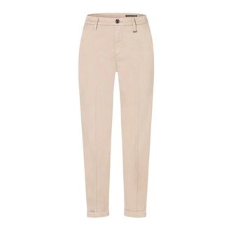 M.A.C Pantalones chinos - Trousers - Mujer - Beige - 2XL