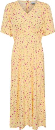Ichi Maxi Jurken - Dames - Casual kleedjes - Veelkleurig - S - Kleedjes
