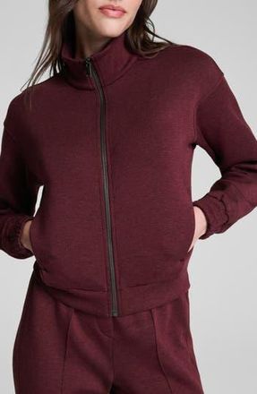 Spanx Brushed AirEssentials Jacket in Cassis Heather at Nordstrom Rack, Size X-Small