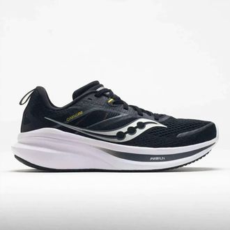 Saucony Womens Omni 22 Shoe In Black/white