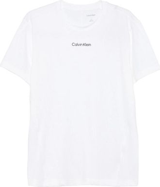 Calvin Klein Logo-detail Ribbed T-shirt