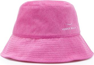 Venice Beach Fischerhut VENICE BEACH Bucket Hat, Damen, pink, Kunstfaser, unifarben, H&uuml;te Fischerhut, Sommerhut, Kopfbedeckung aus Frottee