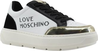 Love Moschino Sneakers - Dames - Sneakers - Wit - 37 EU - Leer - Schoenen