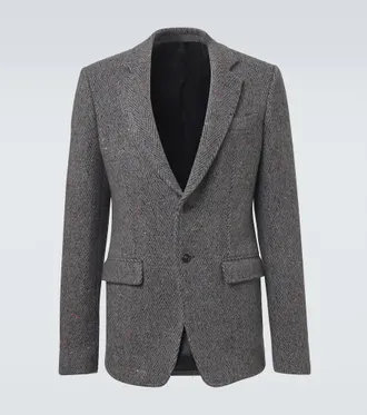 Gabriela Hearst Irving herringbone wool and cashmere jacket