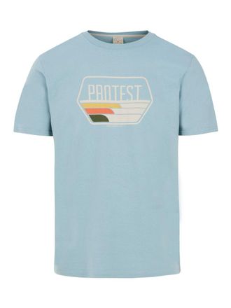 Protest T-Shirt PROTEST T-Shirt PRTSTAN, Herren, Gr. XXL, blau (tourmaline blau), Obermaterial: 100% Baumwolle CO., Shirts T-Shirt
